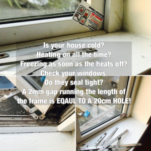 Fix draughty window Essex